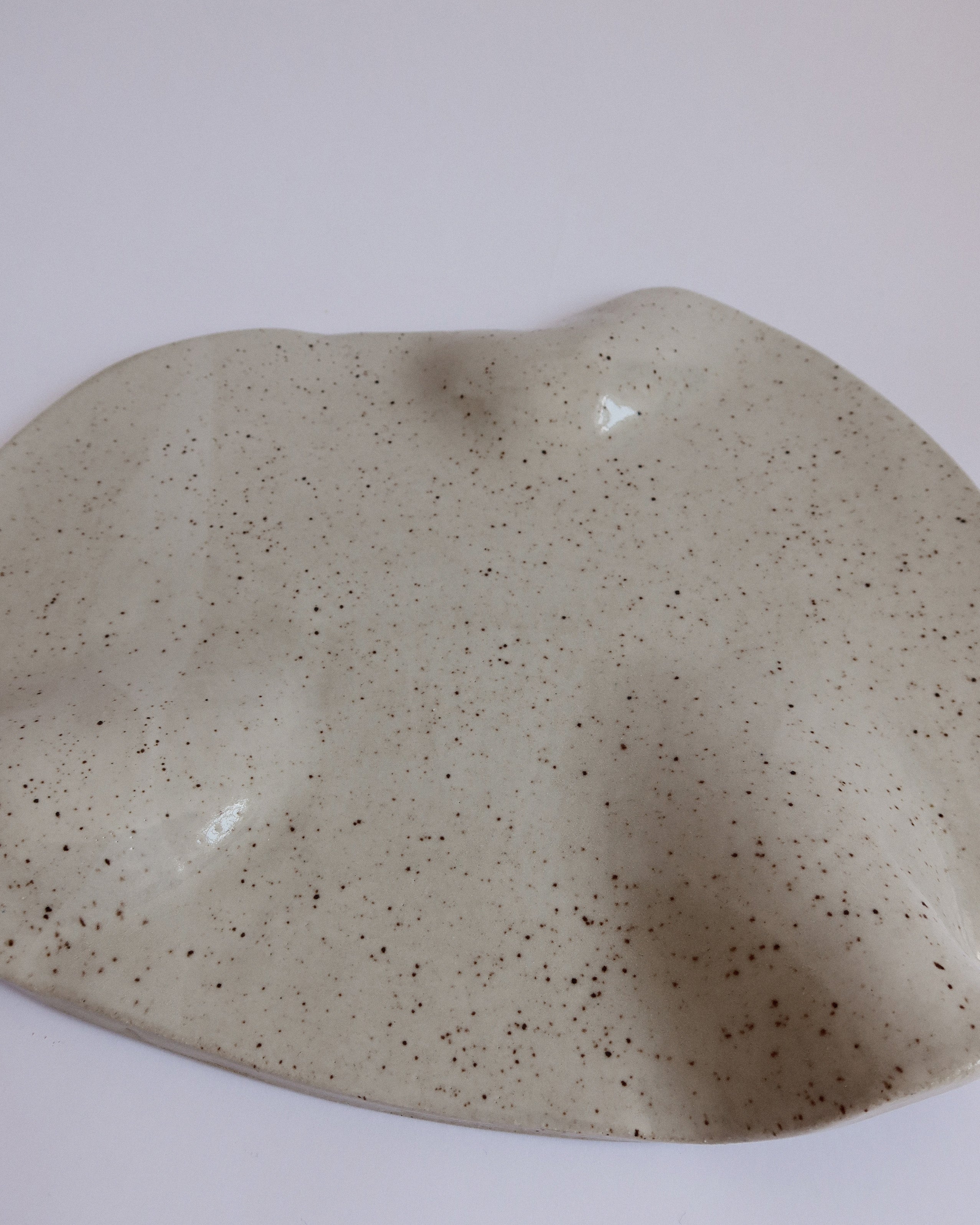 Speckled Dunes Serving Plate