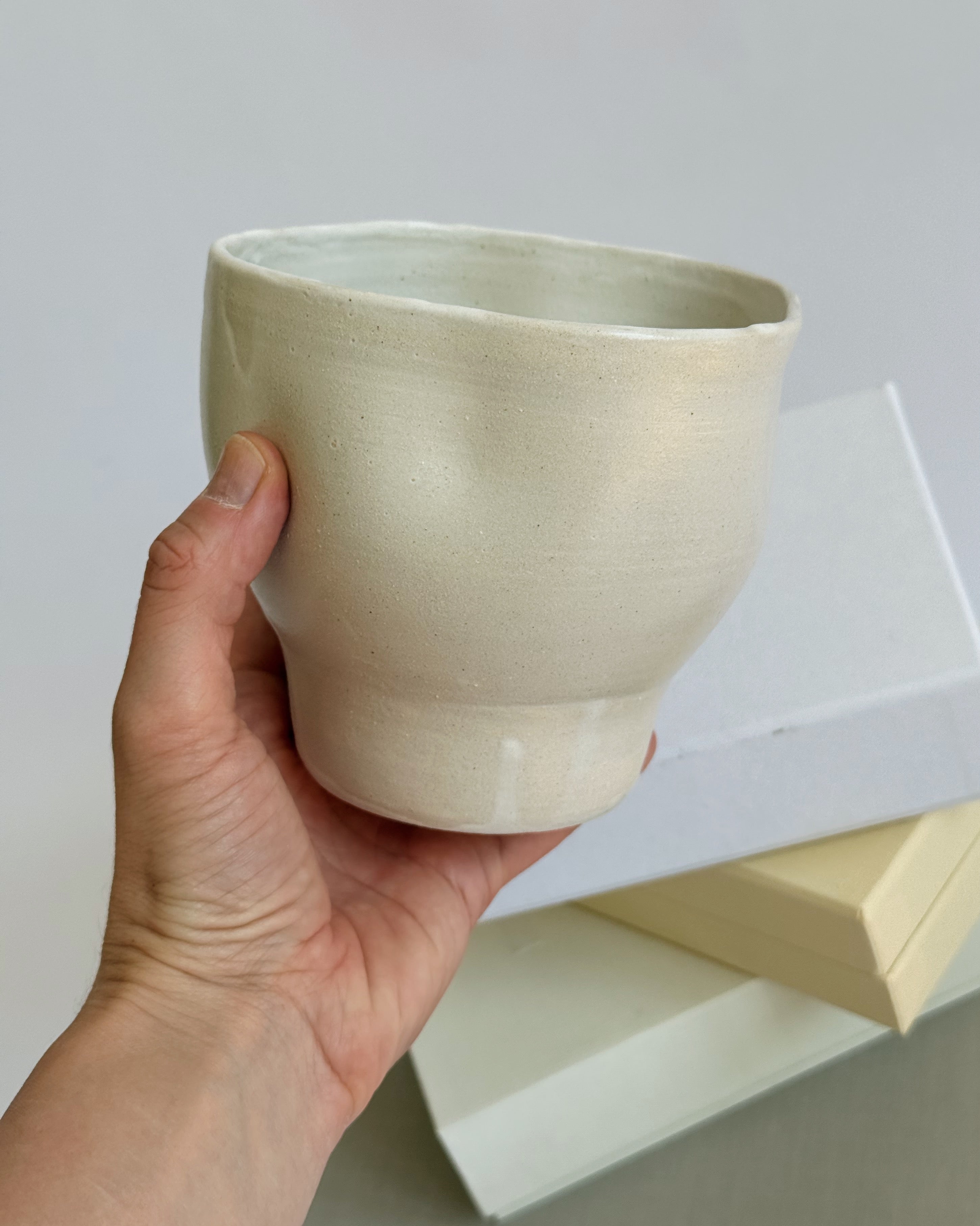 White Vase