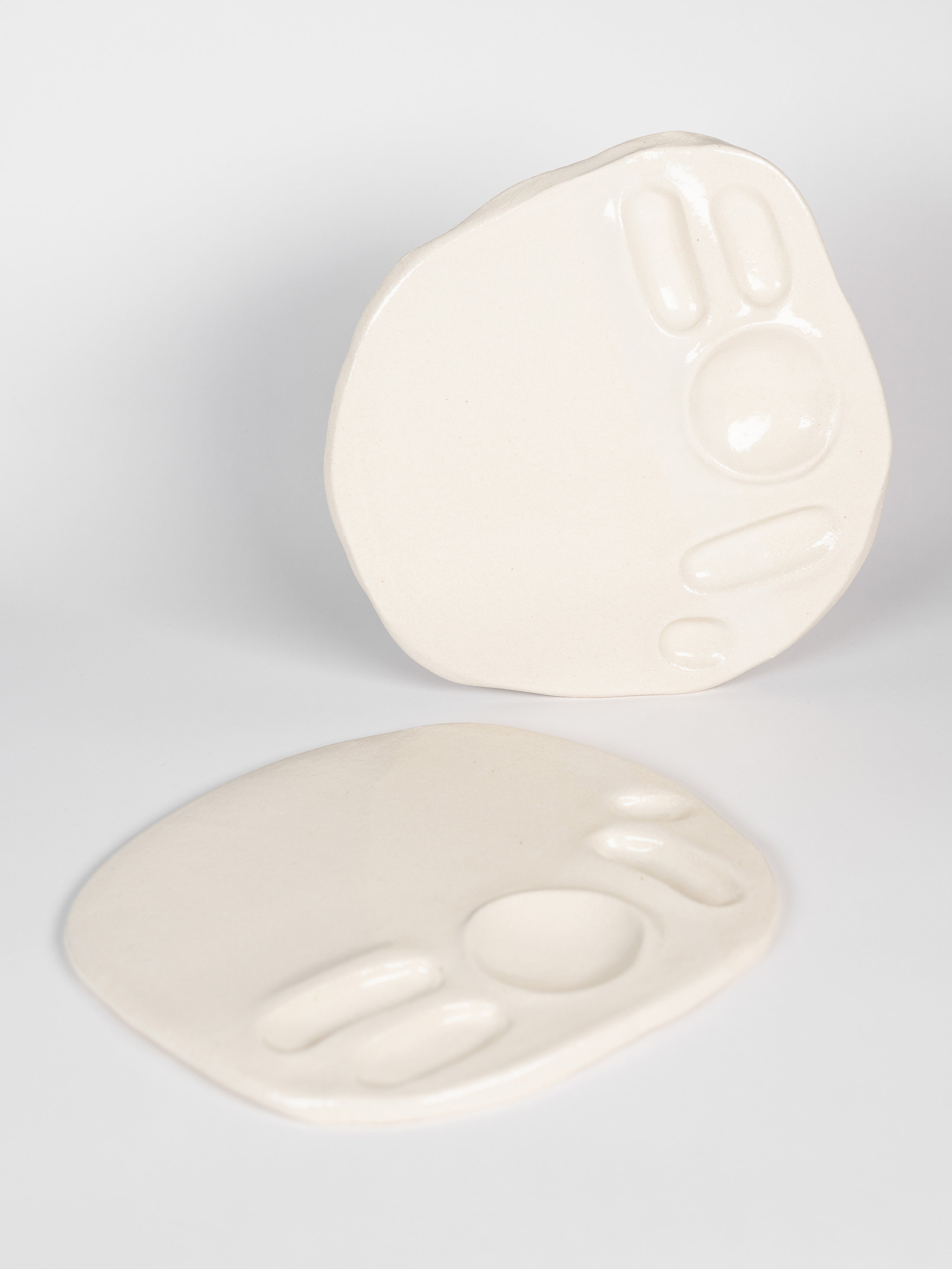 SNACK PLATE White Milk