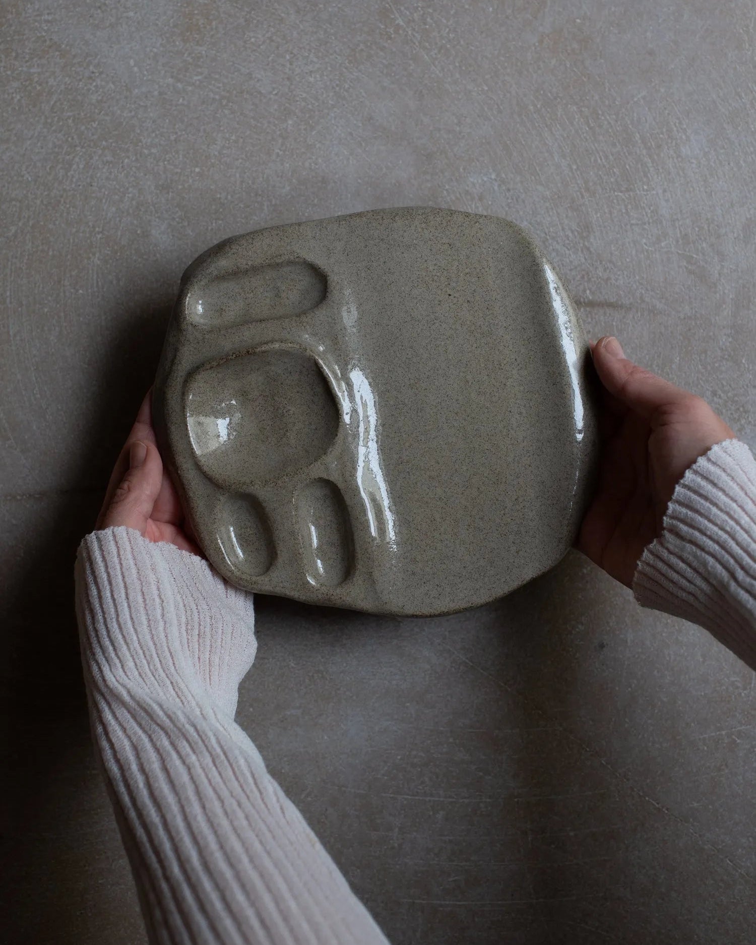 Mini SNACK PLATE Asphalt