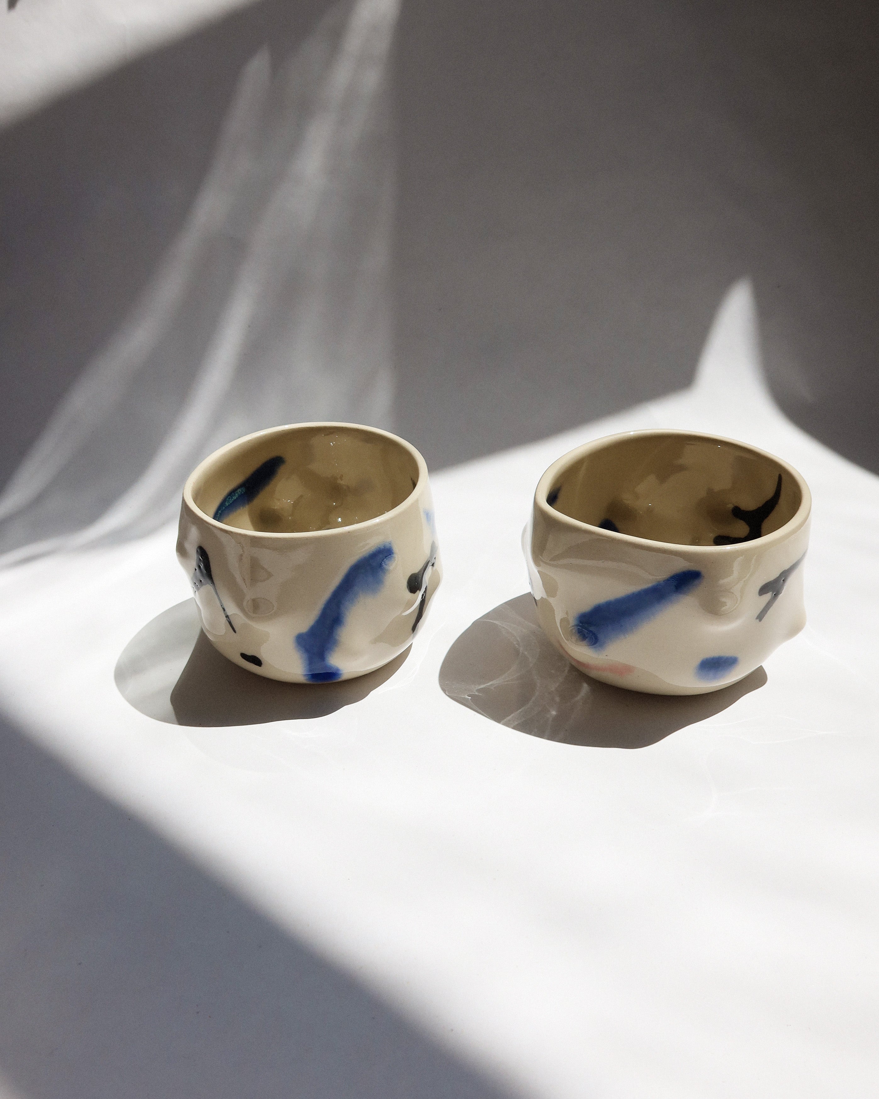 Plopp Cup Nero Blu