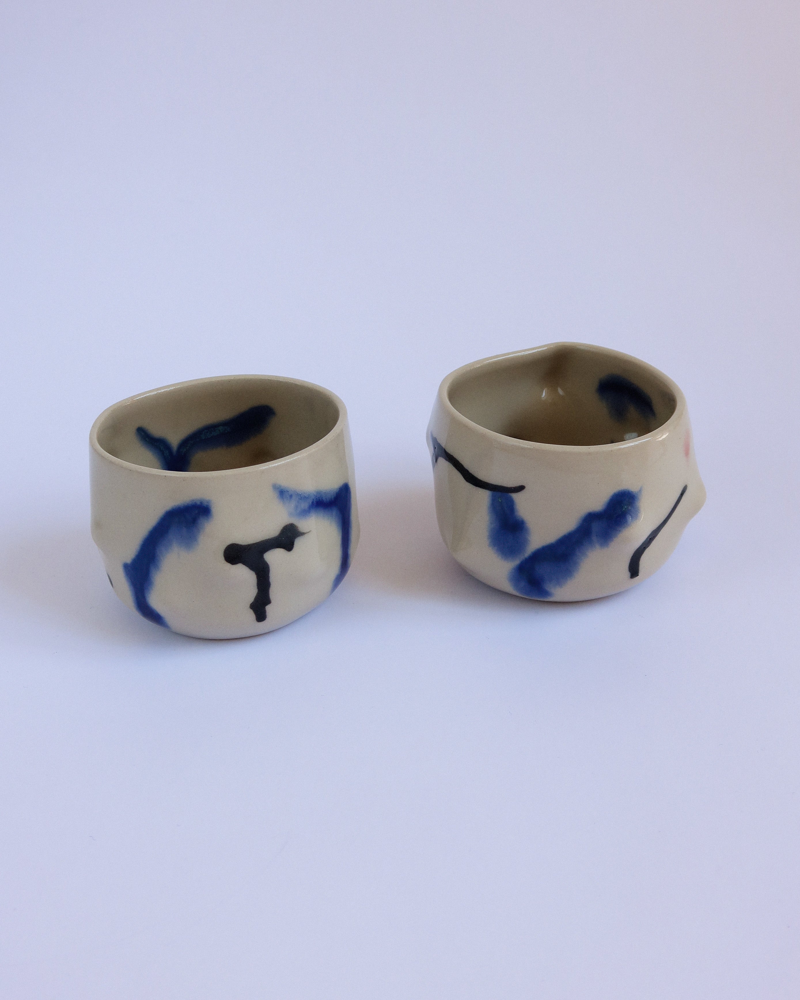 Plopp Cup Nero Blu