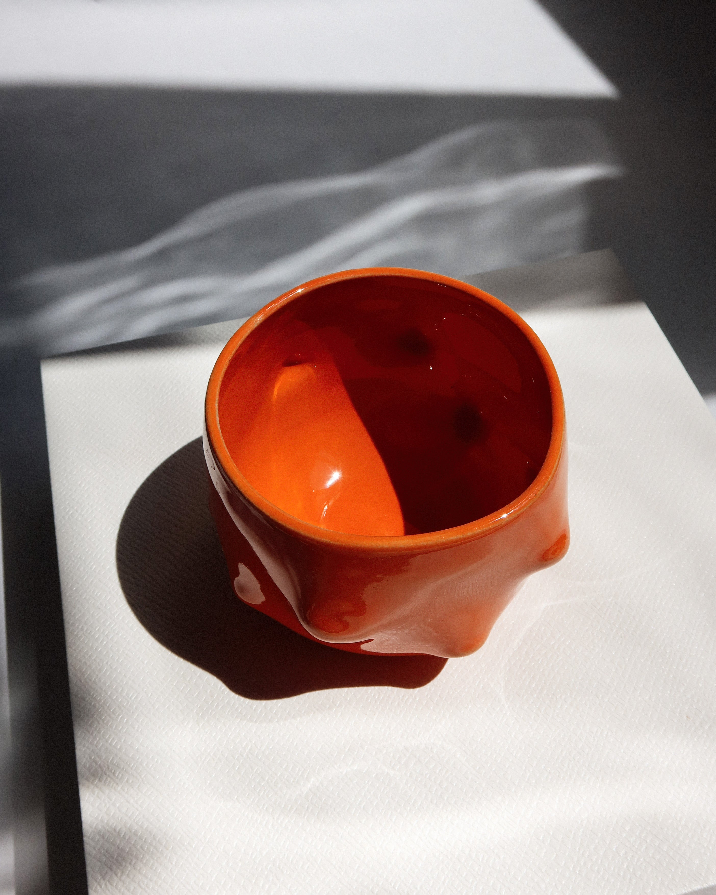 Plopp Cup Electric Tangerine