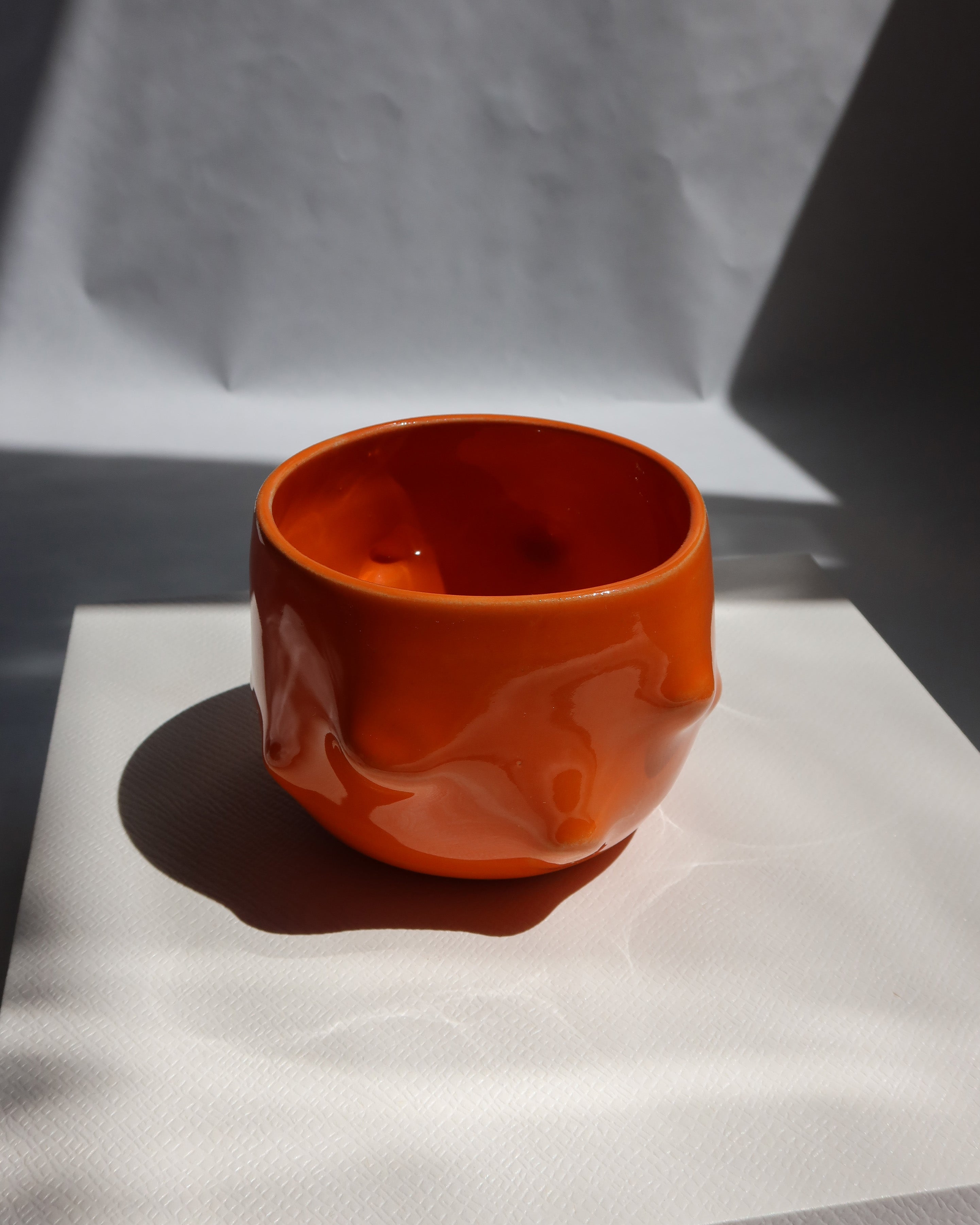 Plopp Cup Electric Tangerine