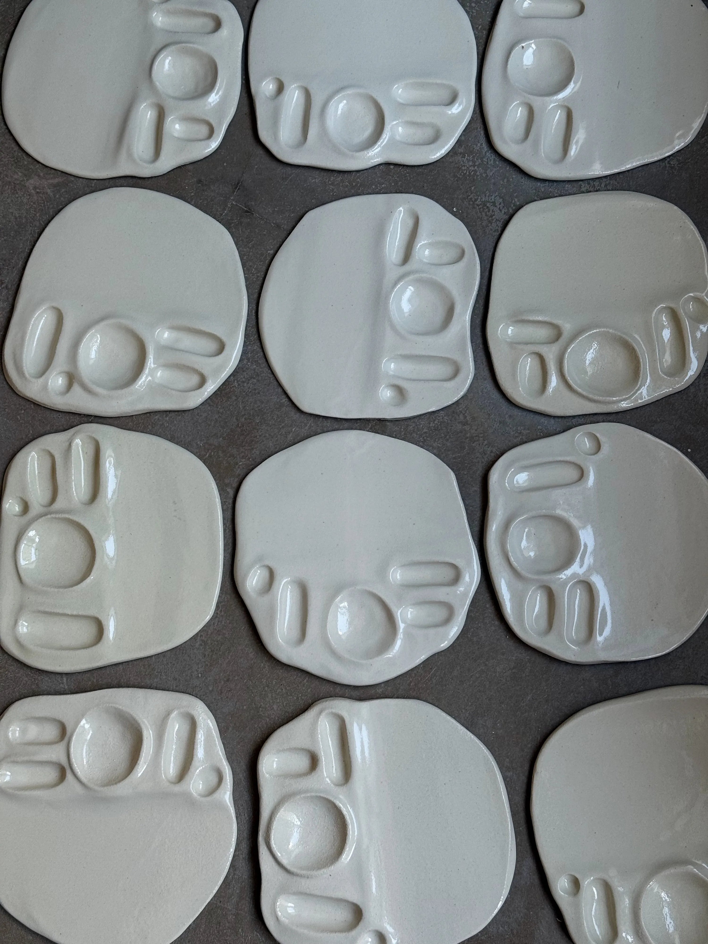 SNACK PLATE White Milk